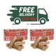 Woodlets Briquettes – Home Delivery 2 Pack | Next Day Delivery Included